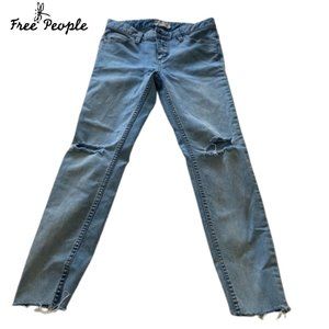 Free People Distressed Denim